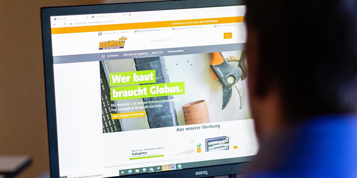 Onlineshop von Globus Baumarkt